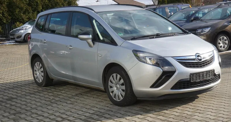 Opel Zafira cena 35500 przebieg: 152000, rok produkcji 2014 z Czerniejewo małe 497